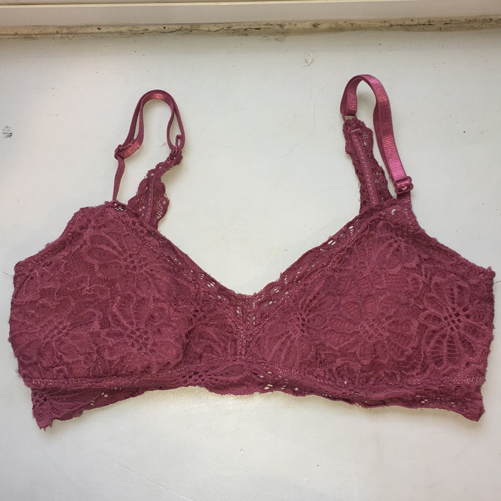 Light Maroon Bralette